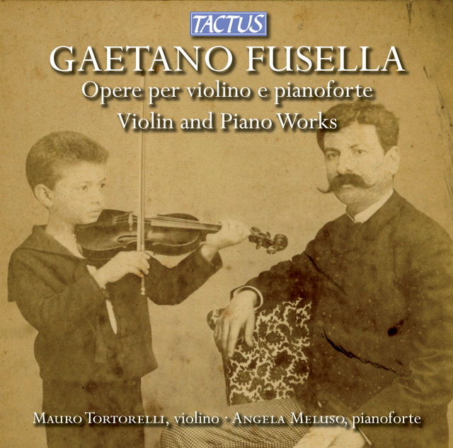 Fusella: Opere Per Violino E Pianoforte cover