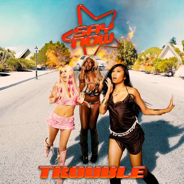Capa de Trouble - Acoustic Version - Say Now