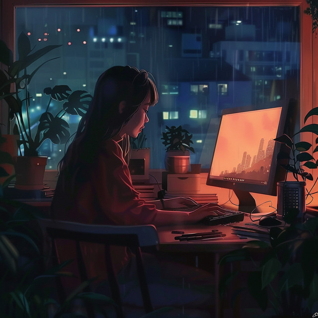 Lofi Focus Music for Concentrated Work cover art