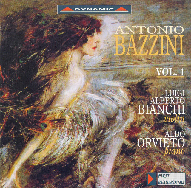 Bazzini: Works for Violin and Piano, Vol. 1 cover art