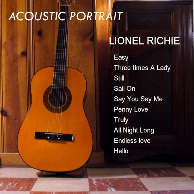 Lionel Richie Acoustic Portrait cover art