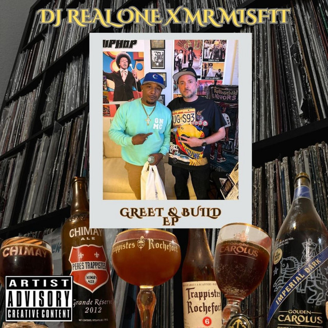 DJ Real One X Mr Misfit Greet & Build EP cover art