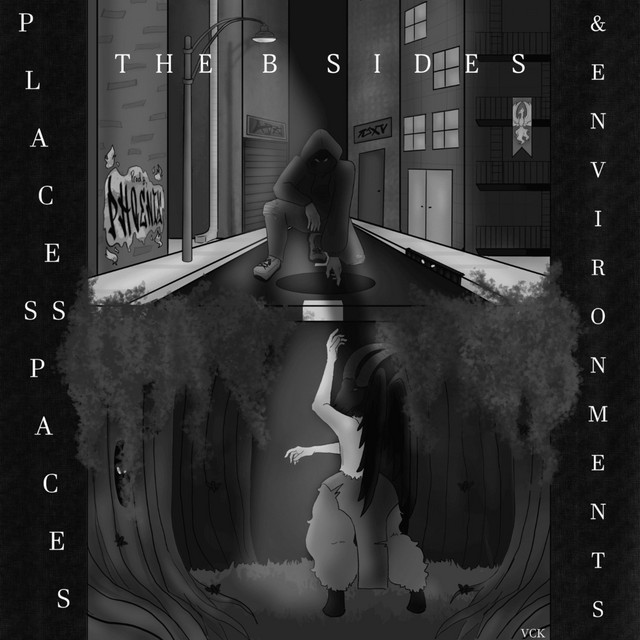 places, spaces, & environments: the b sides cover art