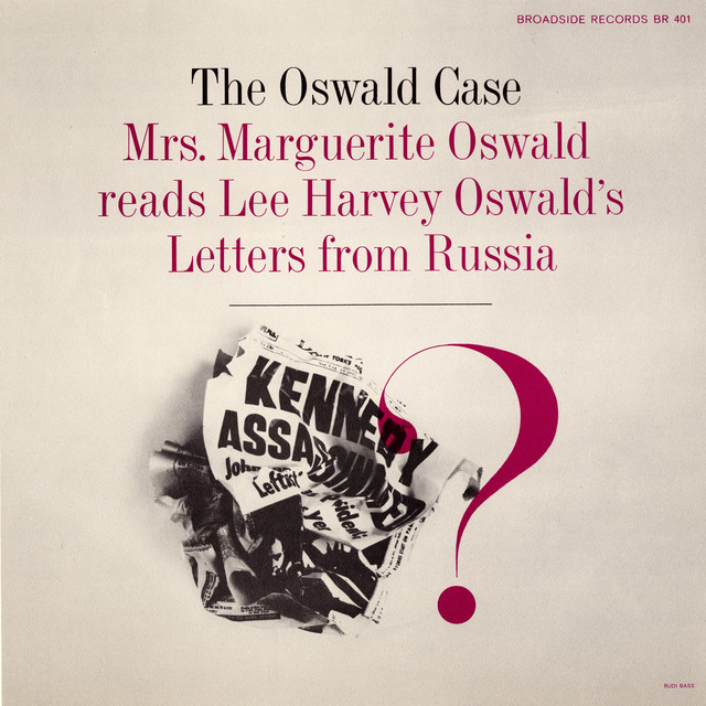The Oswald Case: Mark Lane's Testimony to the Warren Commission cover