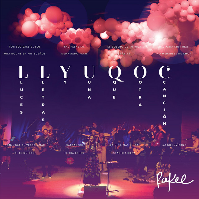 Luces, Letras y una Que Otra Canción (En Vivo) cover art