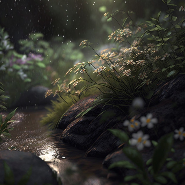 RAIN SOUND FOR SLEEP, RELAXING AND STUDYING cover art