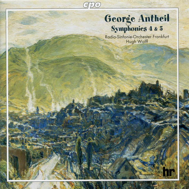 Antheil: Symphonies Nos. 4 & 5 cover art