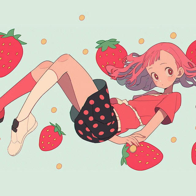 Summer strawberry pop cover