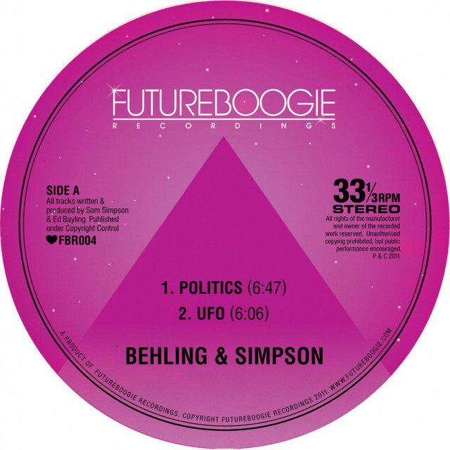 Behling & Simpson EP cover art