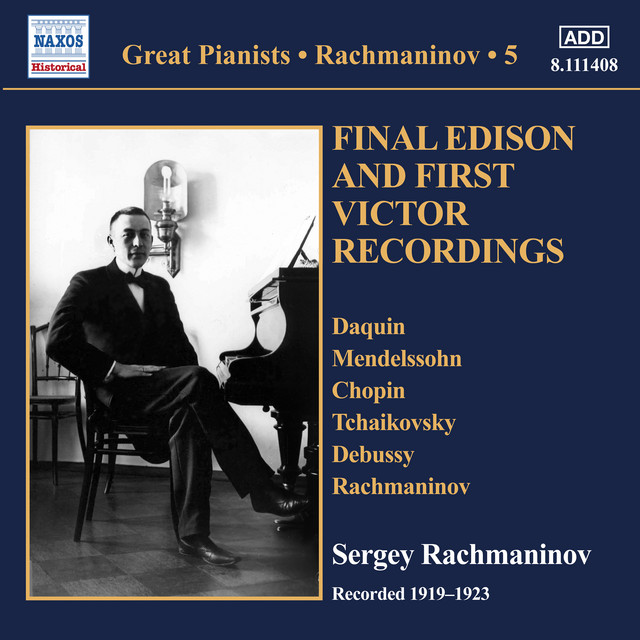 Rachmaninoff: Solo Piano Recordings, Vol. 5