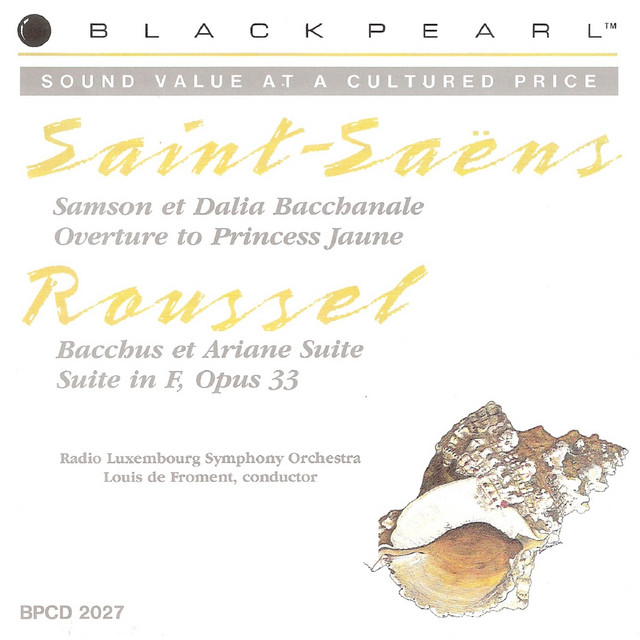 Roussel: Bacchus et Ariane Suite & Suite in F Major cover art