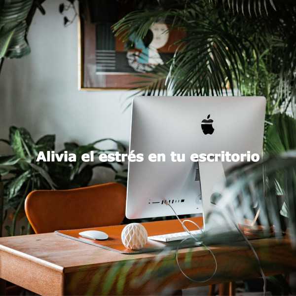 Alivia el estrés en tu escritorio cover art