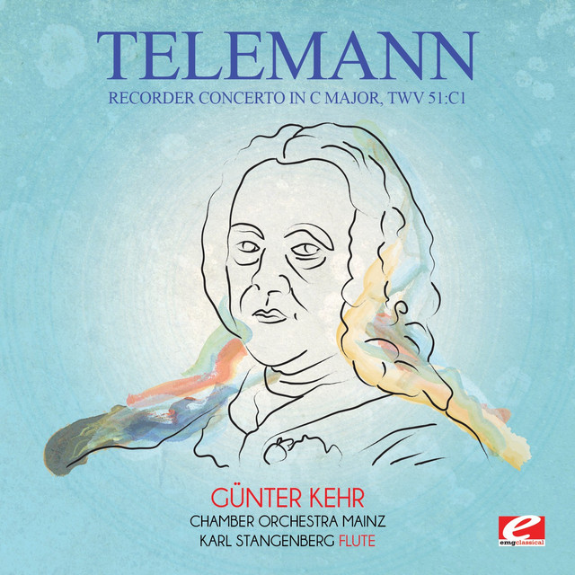Telemann: Recorder Concerto in C Major, TWV 51:C1 (Digitally