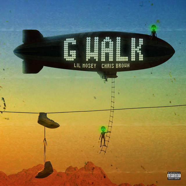 G Walk (with Chris Brown) - song and lyrics by Lil Mosey, Chris