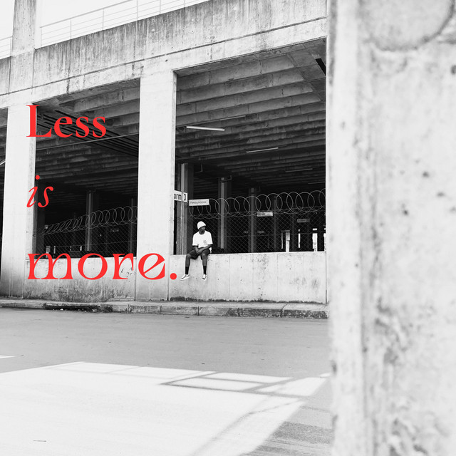 Less is more. cover art