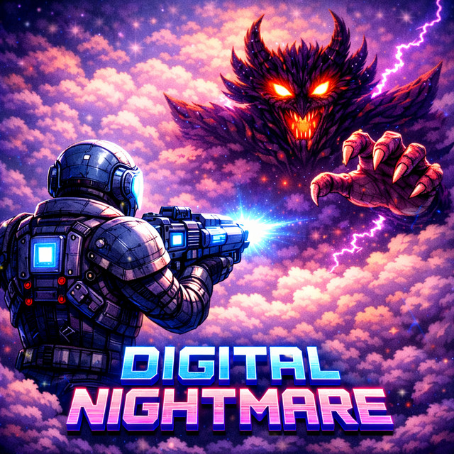 Обкладинка SYNTHMAXX — Digital Nightmare