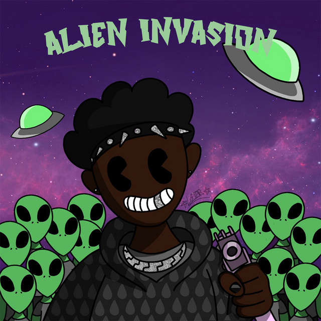 Alien invasion cover art