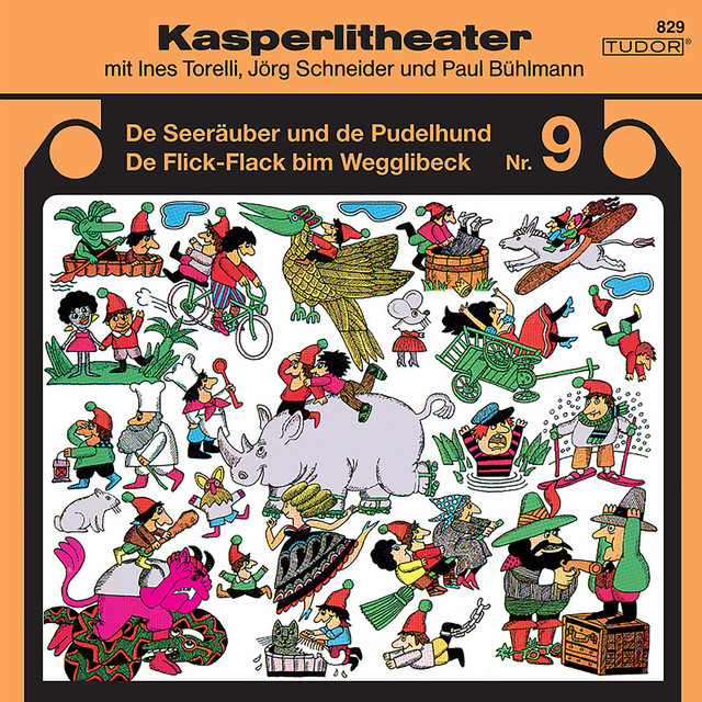Kasperlitheater, Nr. 9 (De Seeräuber und de Pudelhund / De Flick-Flack bim Wegglibeck) cover art
