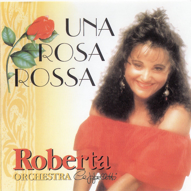 Una rosa rossa cover art