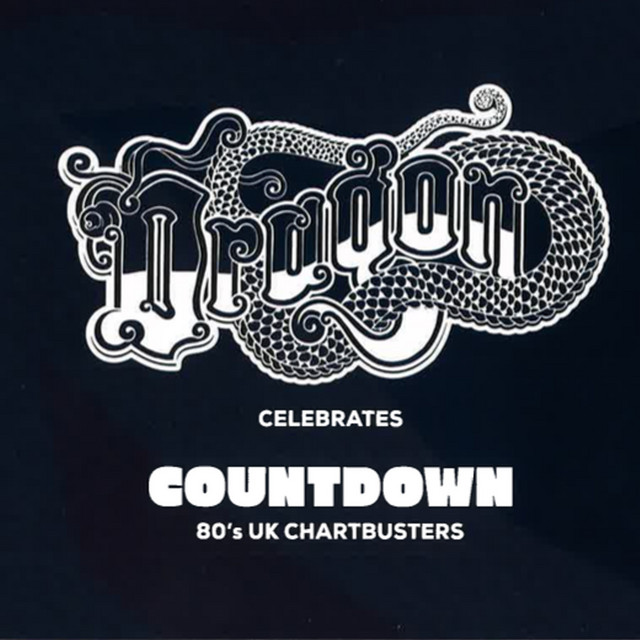 Dragon celebrates Countdown 80's UK Chartbusters cover art