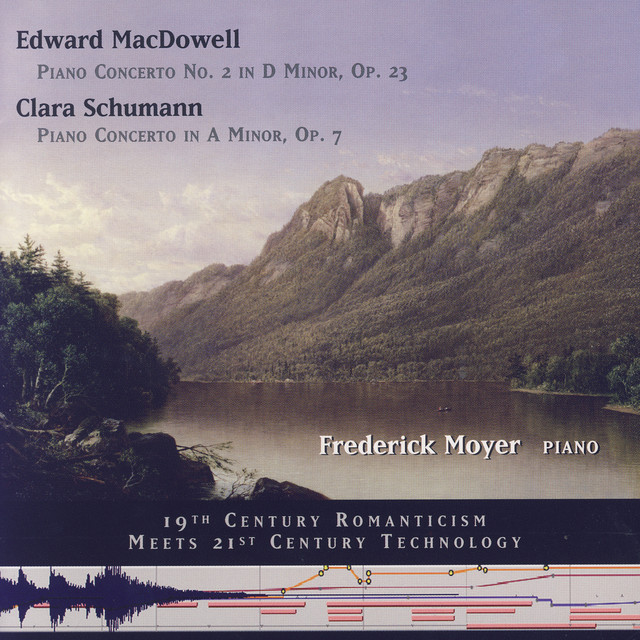 Edward MacDowell/Clara Schumann Two Piano Concerti cover art