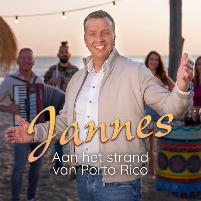Aan het strand van Porto Rico cover