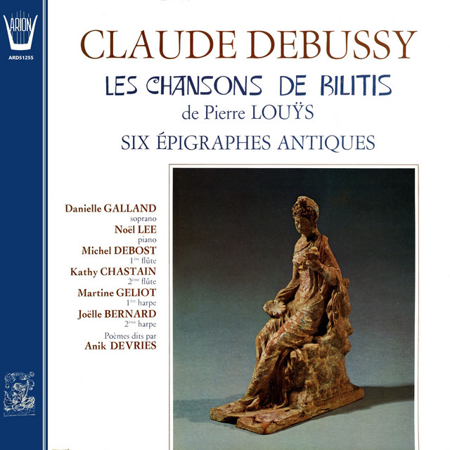 Les chanson de Bilitis - 6 épigraphes antiques cover art