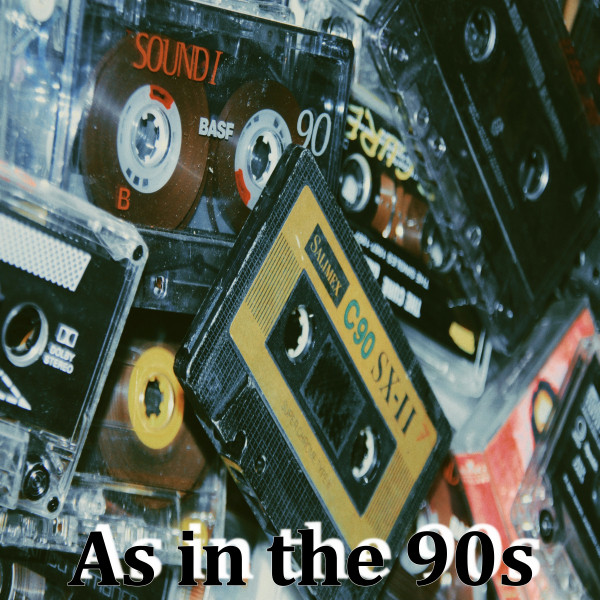 As in the 90s cover art