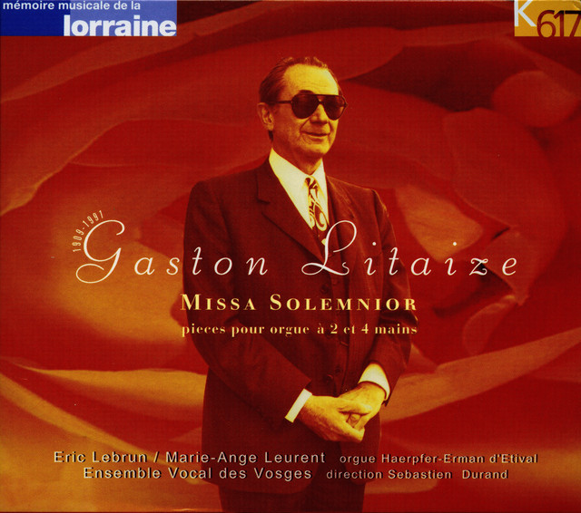 Litaize: Missa solemnior cover art