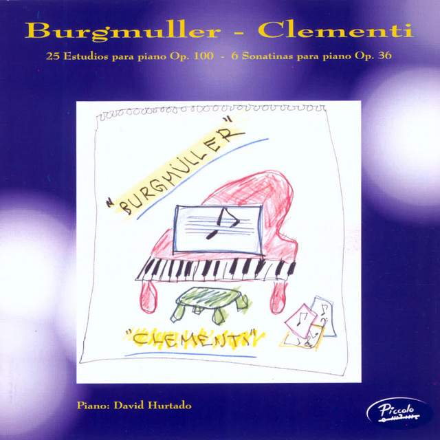 Burgmüller - Clementi 25 Estudios para Piano Op.100 6 Sonatinas para Piano Op.36 cover art