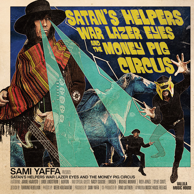 Satan's Helpers War Lazer Eyes and the Money Pig Circus cover art