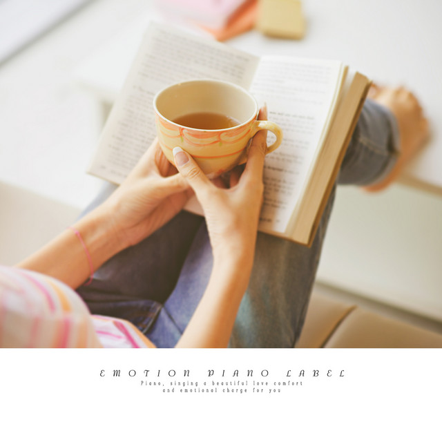 Healing piano for relaxed reading time cover