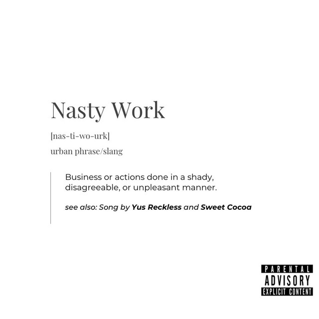 Cover of Nasty Work by Sweet Cocoa