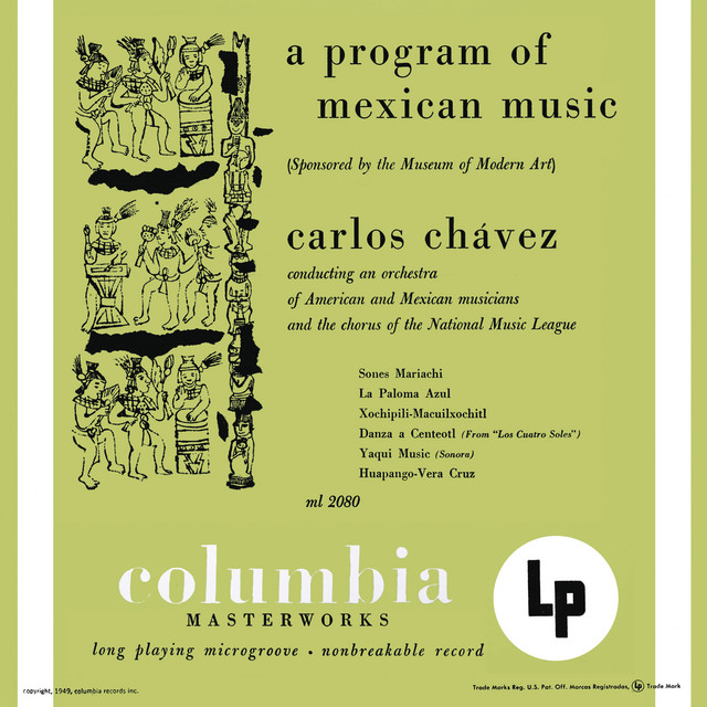 A Program of Mexican Music Conducted by Carlos Chávez (2023 Remastered Version) cover