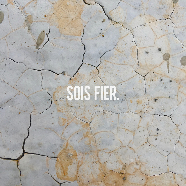 Sois fier cover