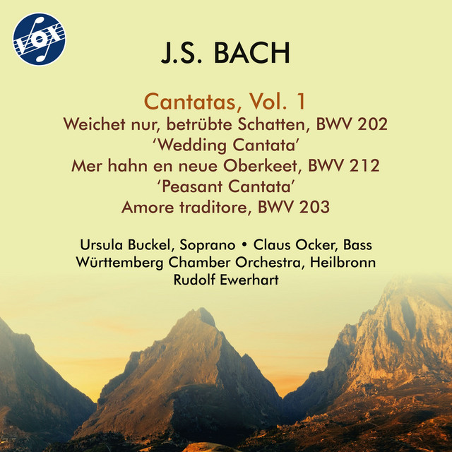 Weichet nur, betrübte Schatten, BWV 202 "Wedding Cantata": No. 1, Weichet nur, betrübte Schatten cover art