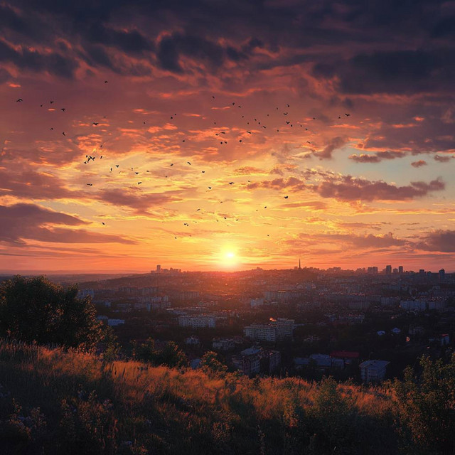 Donbas Sunset cover art
