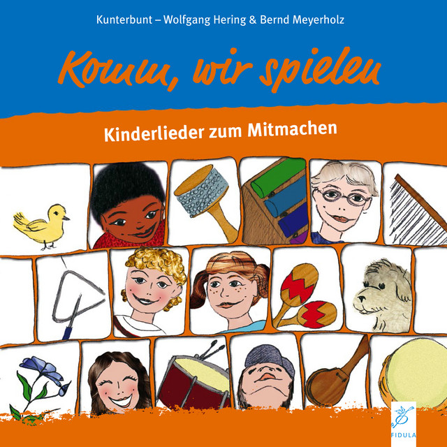 Komm, wir spielen: Kinderlieder zum mitmachen cover art