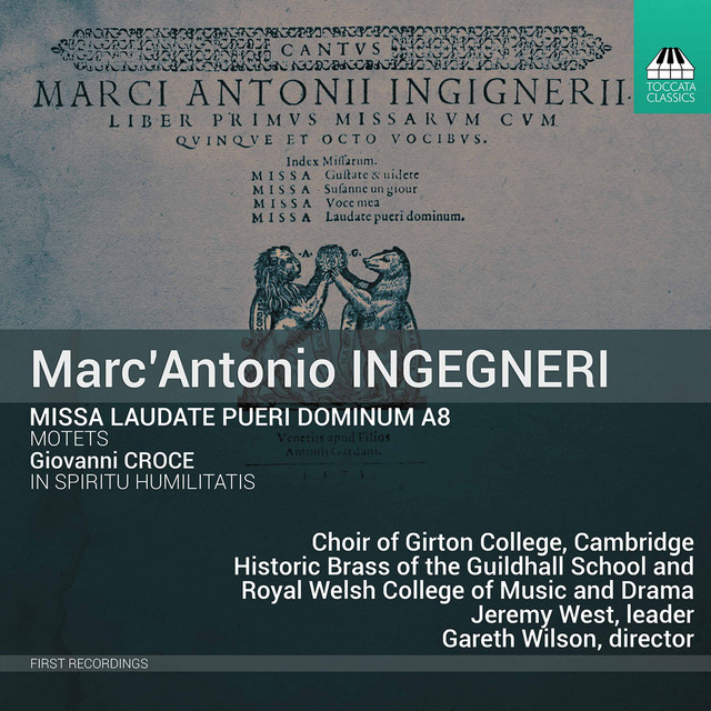 Ingegneri: Missa laudate pueri Dominum & Other Works cover art