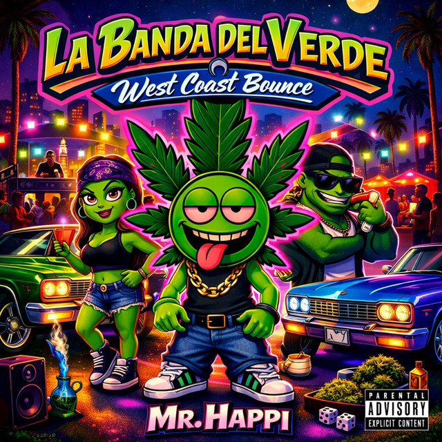 Labana DEL Verde West Coast Bounce. cover art