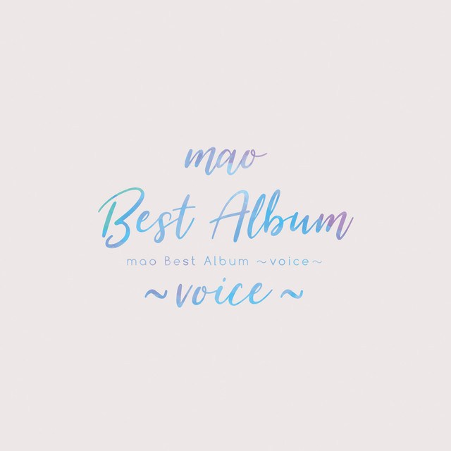 mao Best Album 〜voice〜 cover art