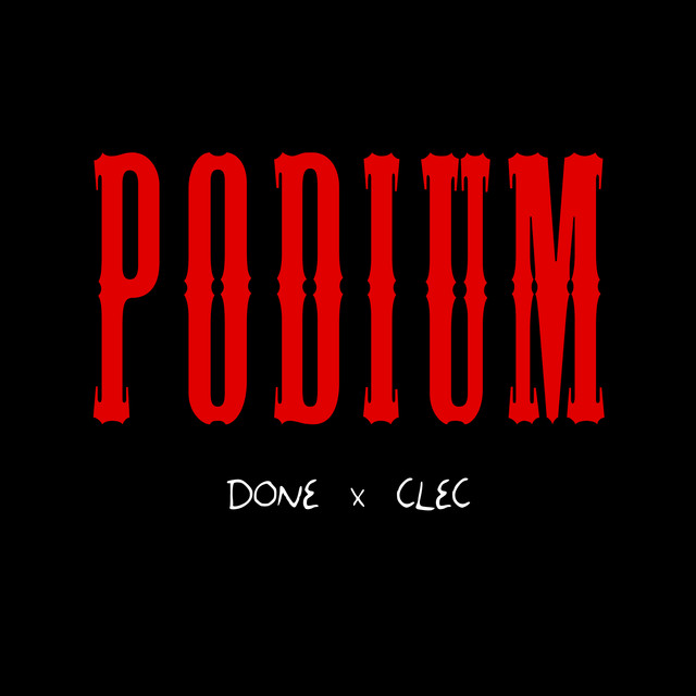 Podium cover art