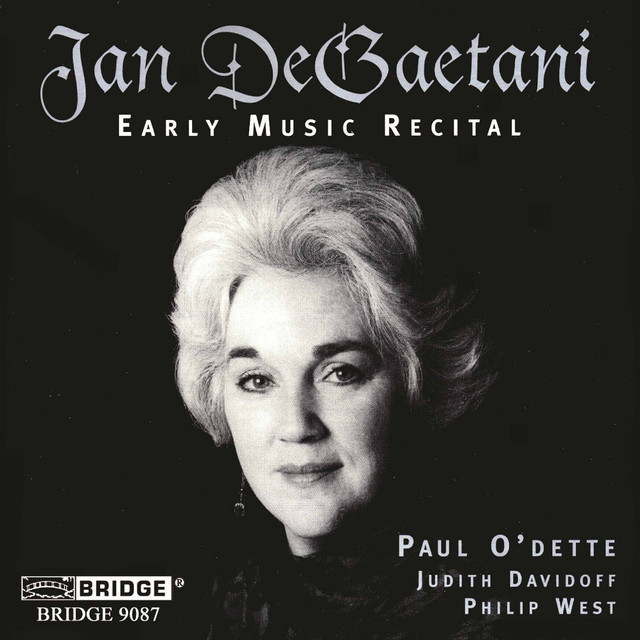 Jan DeGaetani in Concert, Vol. 4 (Live) cover art