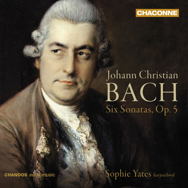 J.C. Bach: Keyboard Sonatas, Op. 5 Nos. 1-6 cover art