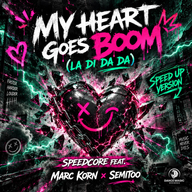 Speedcoreのシングル - My Heart Goes Boom (La Di Da Da) [Speed up