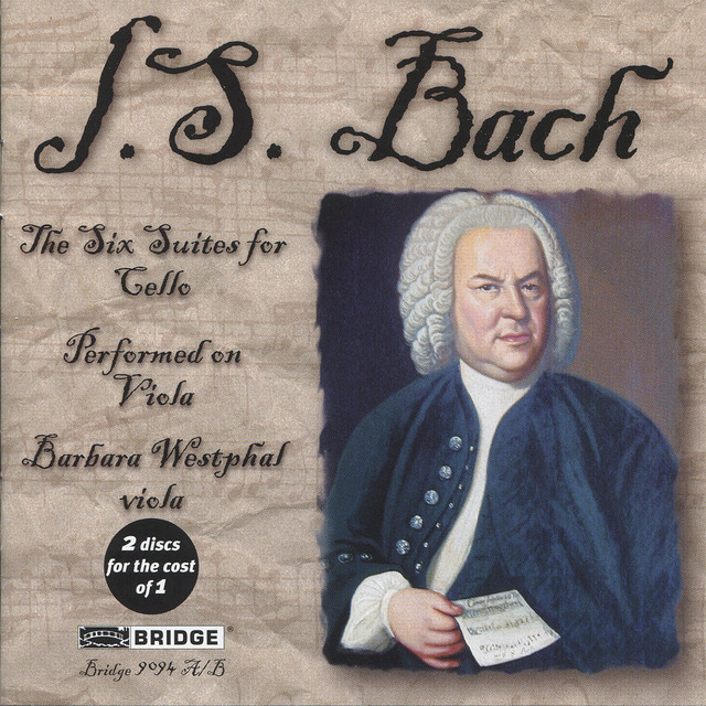 Bach: The Six Suites for Violoncello performed on Viola by Barbara