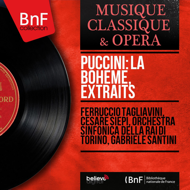 Puccini: La bohème, extraits (Mono Version) cover art