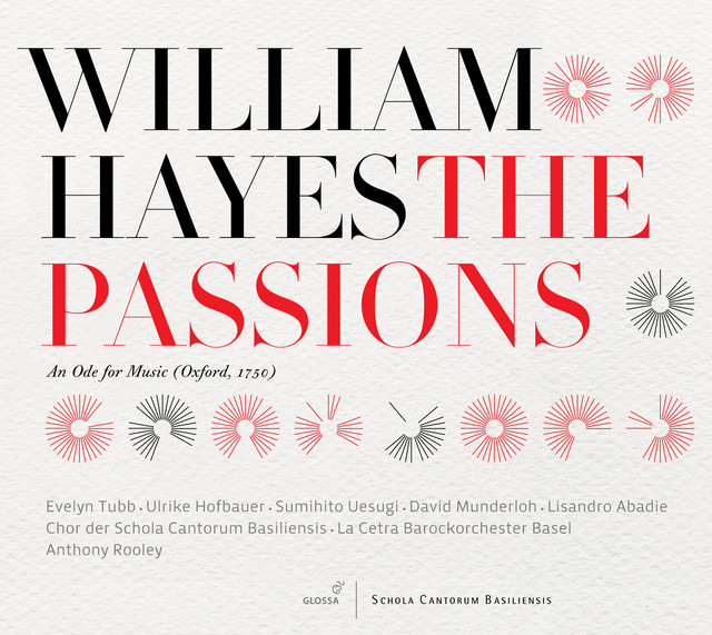 Hayes: The Passions cover art