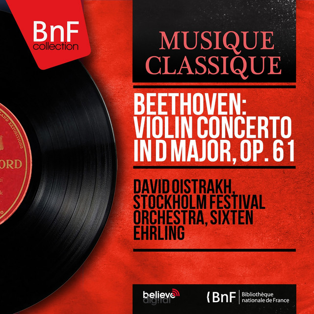 Beethoven: Violin Concerto in D Major, Op. 61 (Mono Version) cover art