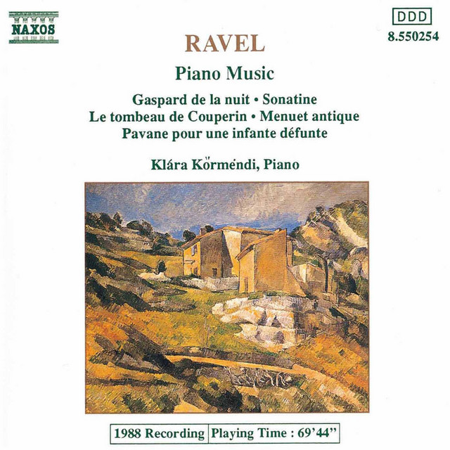 Ravel: Gaspard De La Nuit / Sonatine / La Tombeau De Couperin cover art